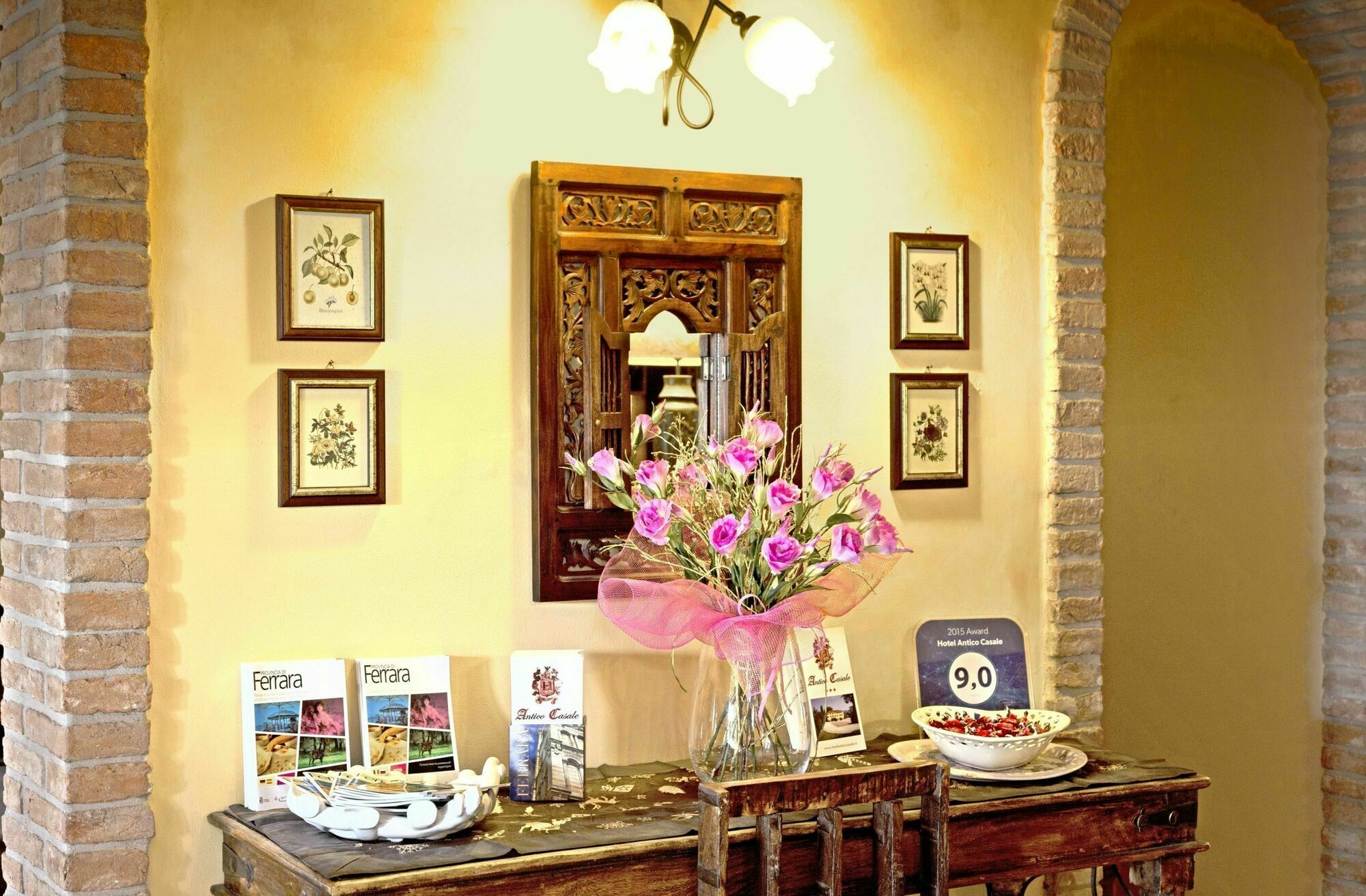Hotel Antico Casale Vigarano Mainarda Luaran gambar